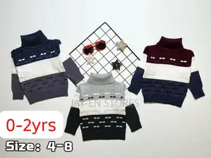 Childrens Pull Neck Sweaters