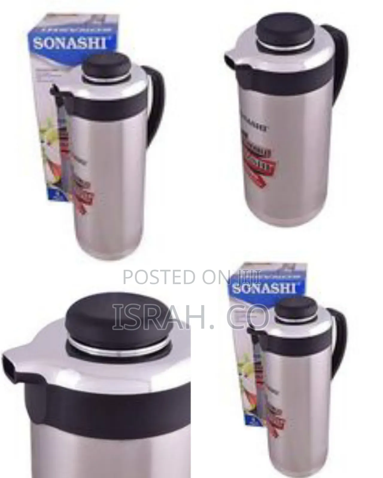 Sonashi Non-Breakable 2.5 Liters Vacuum Flask Multicolor##