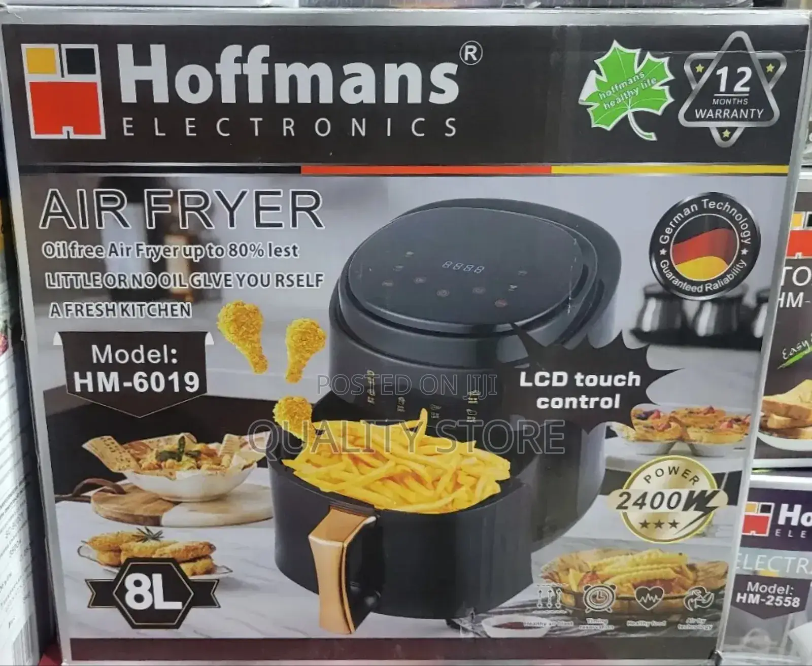 Hoffmans Electric Air Flyer 8 L Hm-6019