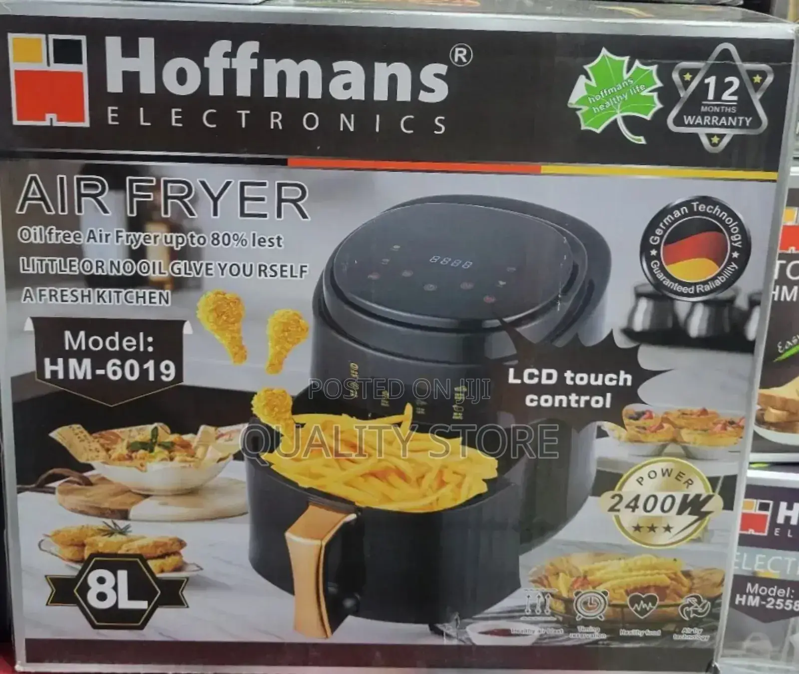 Hoffmans Electric Air Flyer 8 L Hm-6019