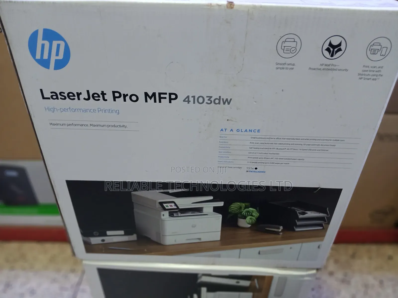 Hp Laserjet Printer MFP 4103dw
