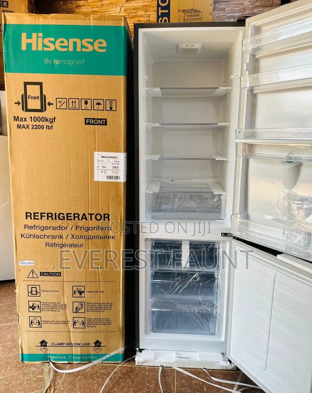 Hisense Refrigerator 341 Liters
