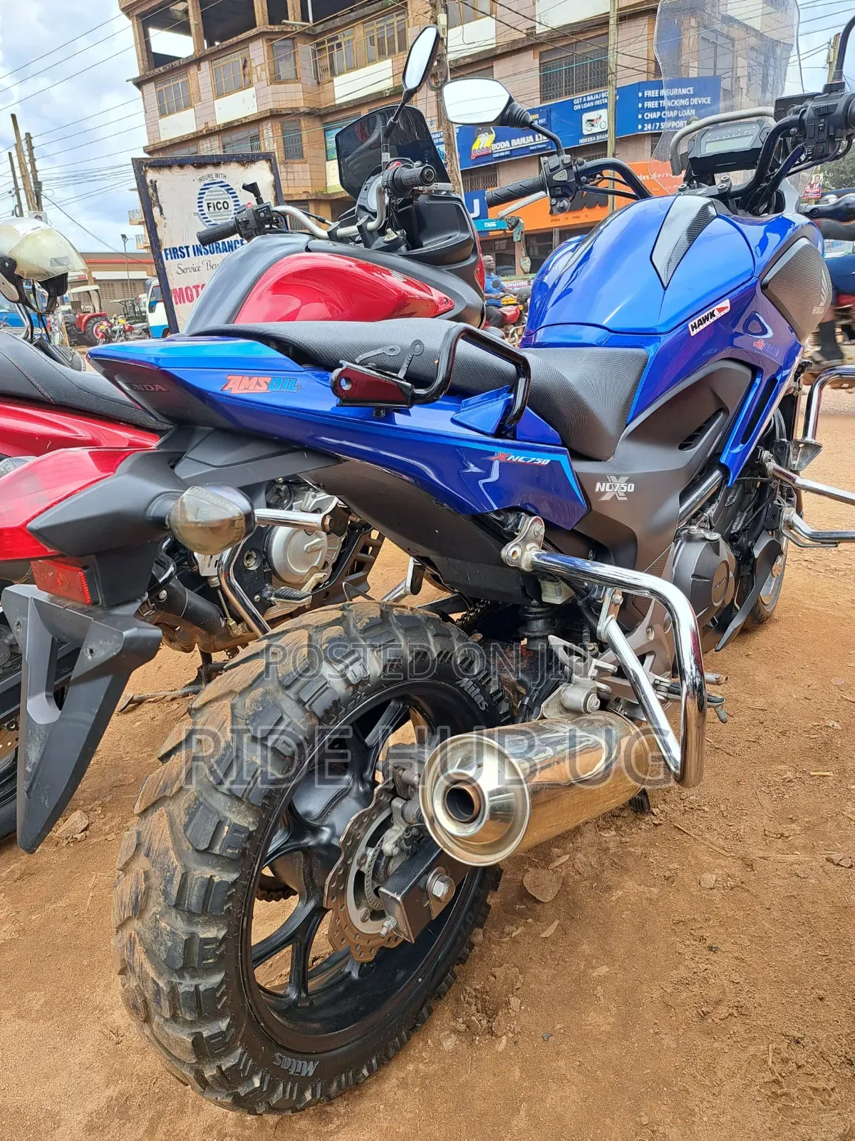 Honda NC700X 2016 Blue