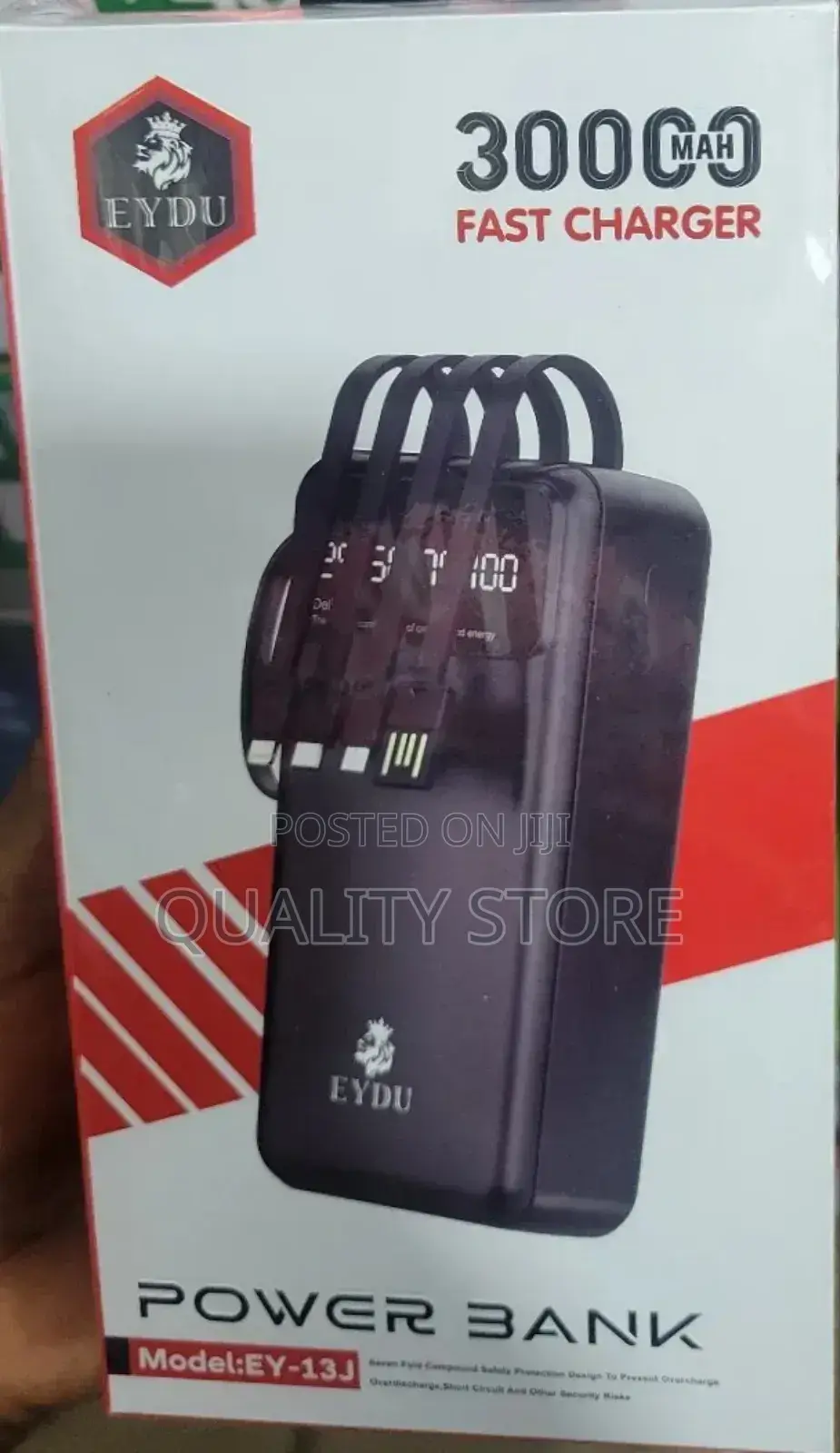 Power Bank Eydu 30000mah Ey13j