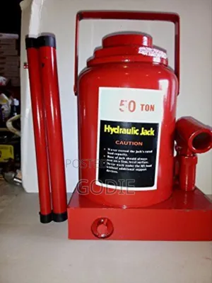 Epica Star 50-Ton Hydraulic Bottle Jack for Heavy-Duty Lifting Tasks.