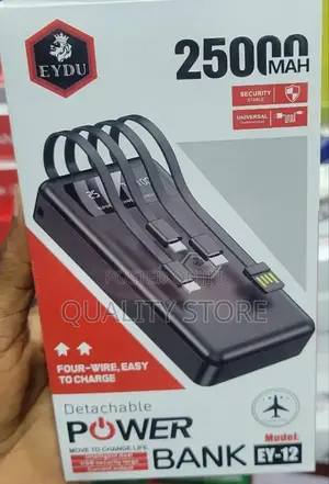 Power Bank Eydu 25000mah Ey-12