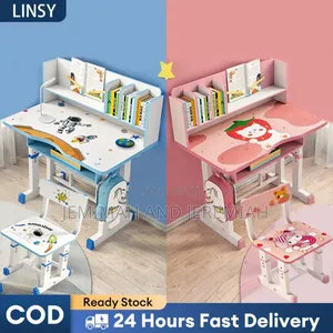 Children's Study And Chair Set