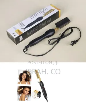 Gold Ceramic Professional Press Comb