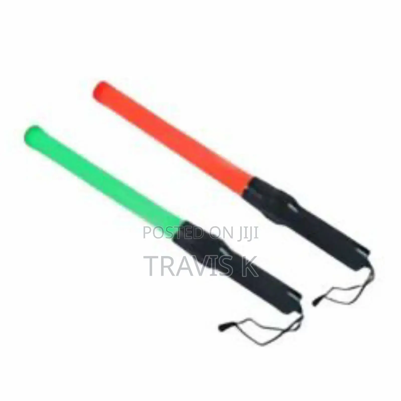 2pcs Signal Traffic Safety Baton Light Traffic Control Wand