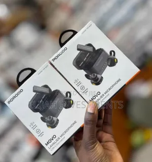 Porodo Movo Lavalier Microphone With a Type-C Connector