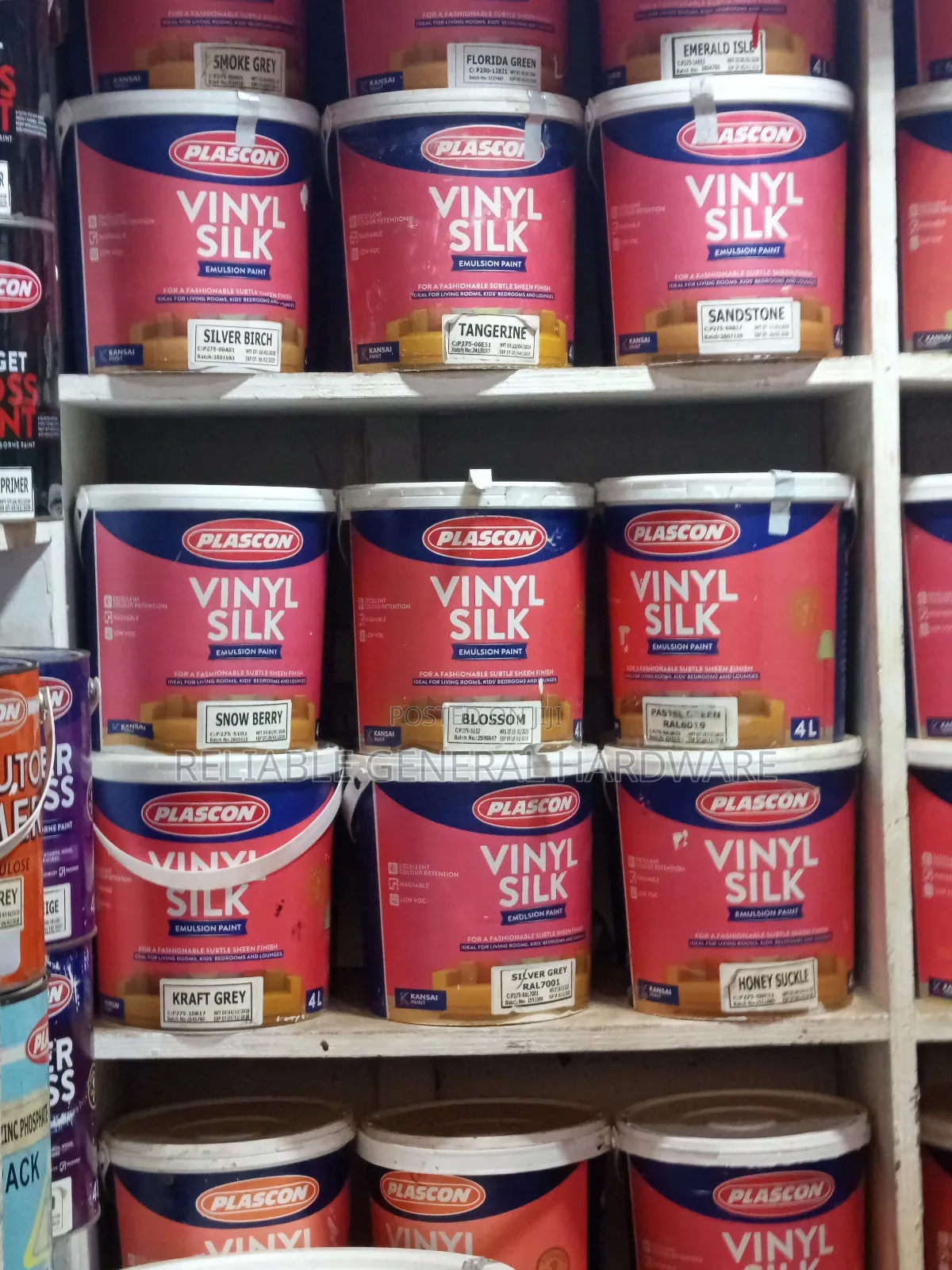Plascon Paint Vinyl Silk 4litres