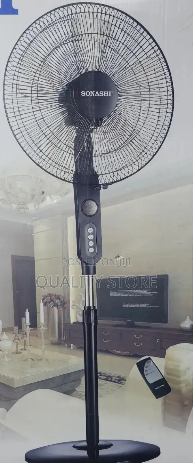 Sonashi Stand Fan With Remote Control Sf-8072sr