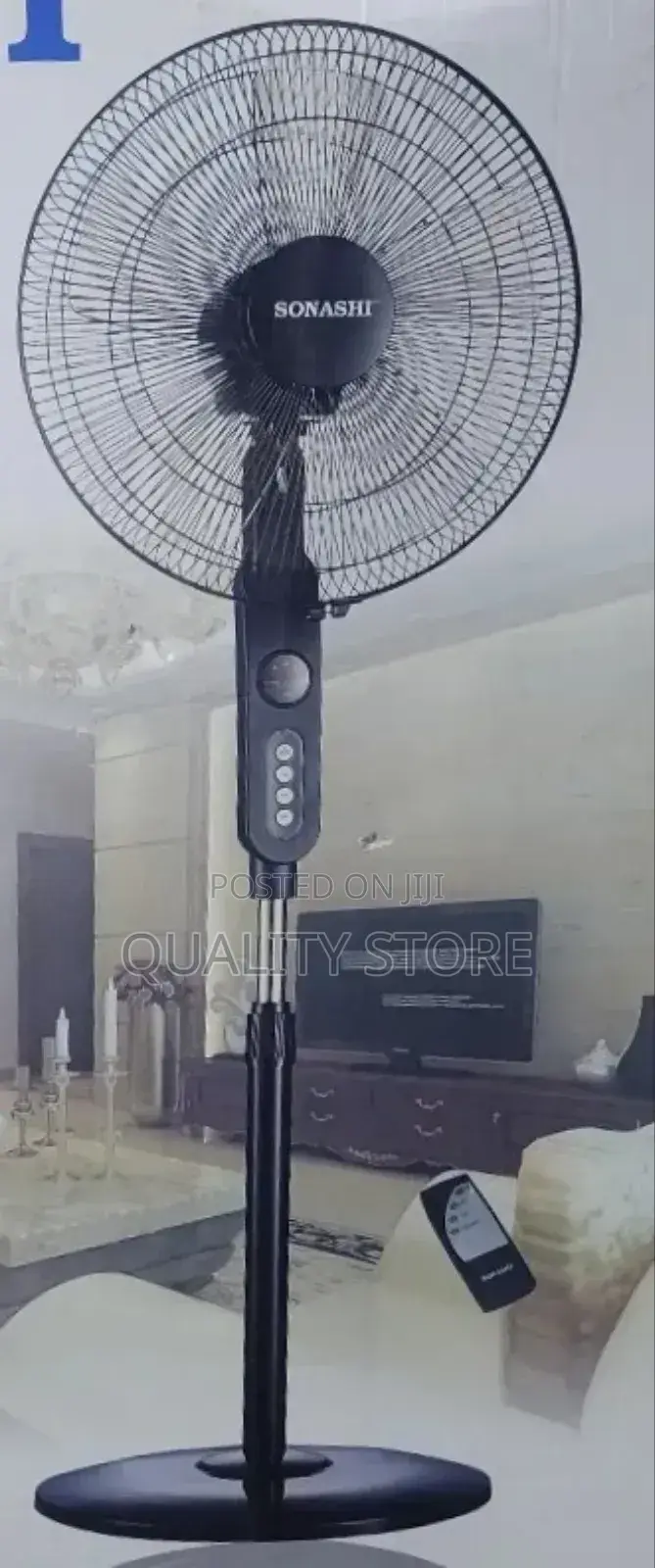 Sonashi Stand Fan With Remote Control Sf-8072sr