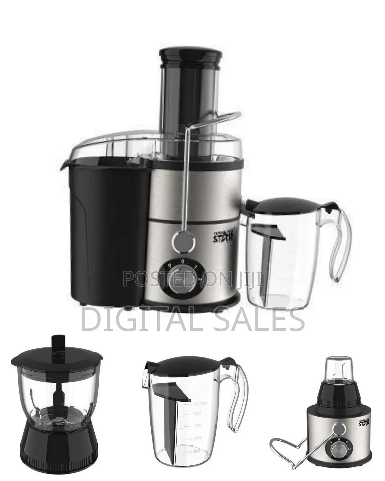 Winningstar Versatile 4-in-1 Juicer