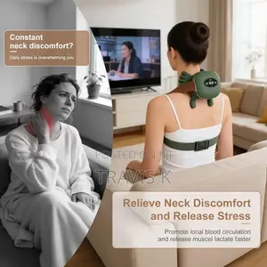 Neck and Shoulder Massager With Led Display