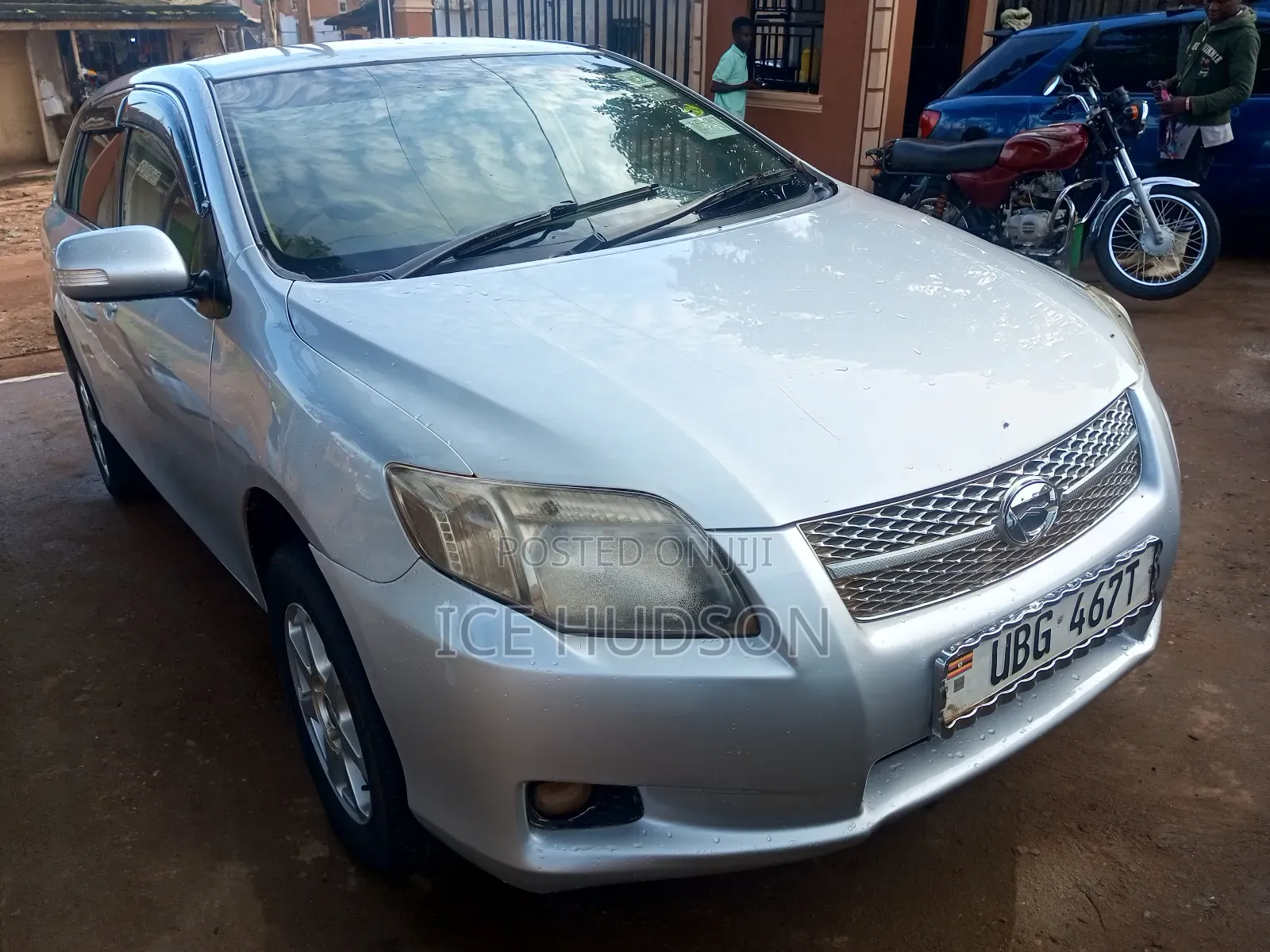 Toyota Corolla Fielder 2007 Silver