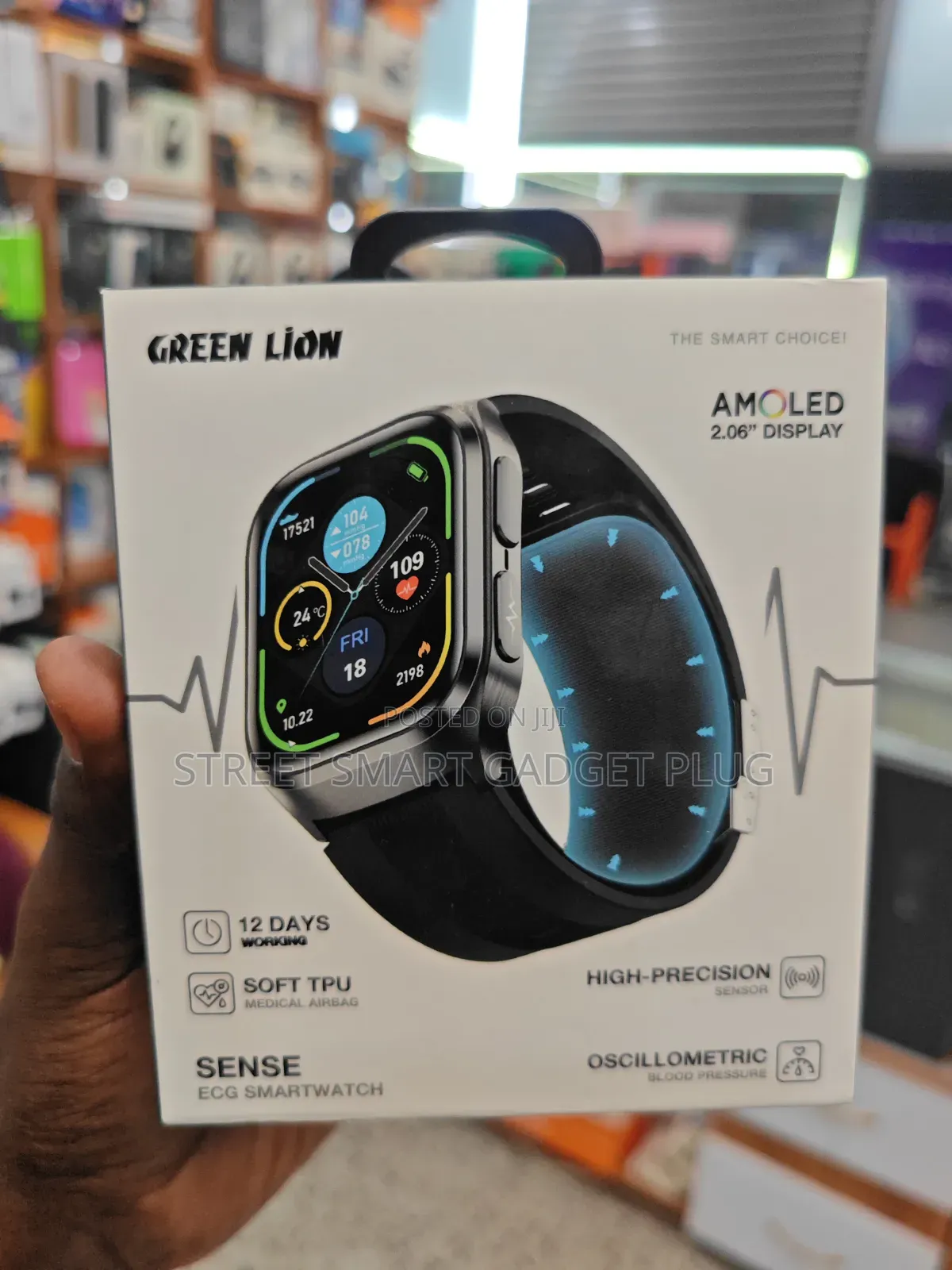 Green Lion Sense Ecg Smart Watch