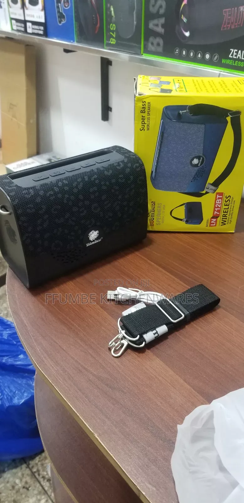 Wireless Speaker Boom Best Ln 712bt