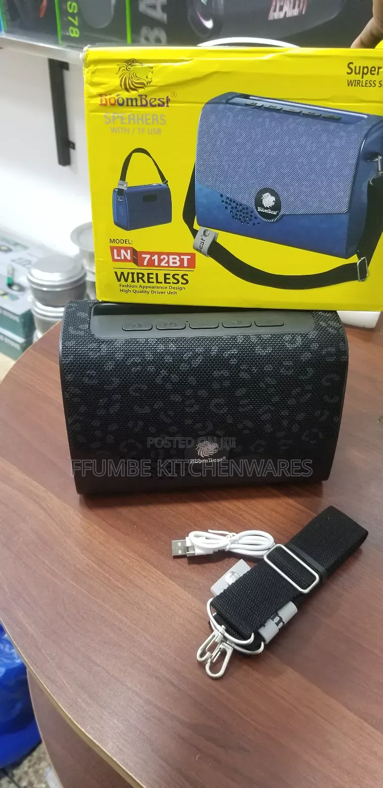 Wireless Speaker Boom Best Ln 712bt