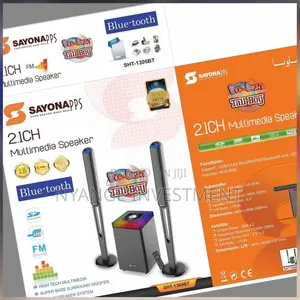 2.1ch Sayona Speaker and Hifi SHT-1306bt