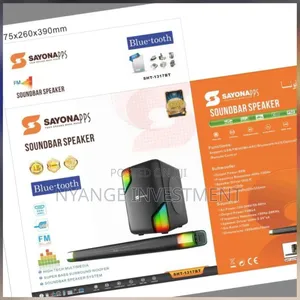Sayona Sound Bar Speaker Sht1317bt