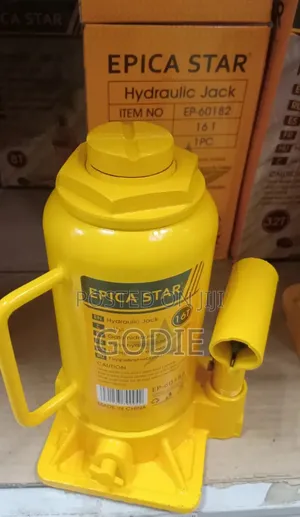 Epica Star Heavy-Duty 16-Ton Hydraulic Bottle Jack for Lifting Vehicle