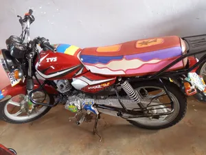 TVS HLX 125 2024 Red