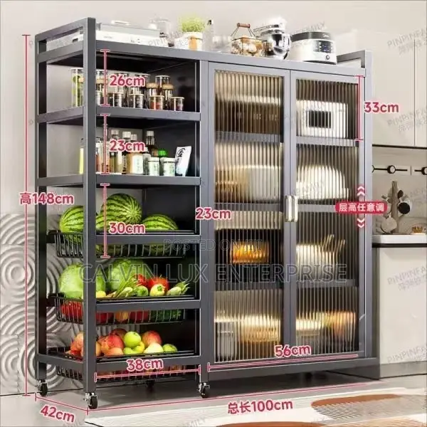 Kitchen Rack Storage Dust Proof