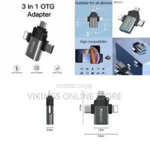 Yesido 3 in 1 Otg Usb 3.0 Super Fast Data Transmission Adapter Gs15