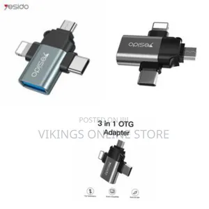 Yesido 3 in 1 Otg Usb 3.0 Super Fast Data Transmission Adapter Gs15