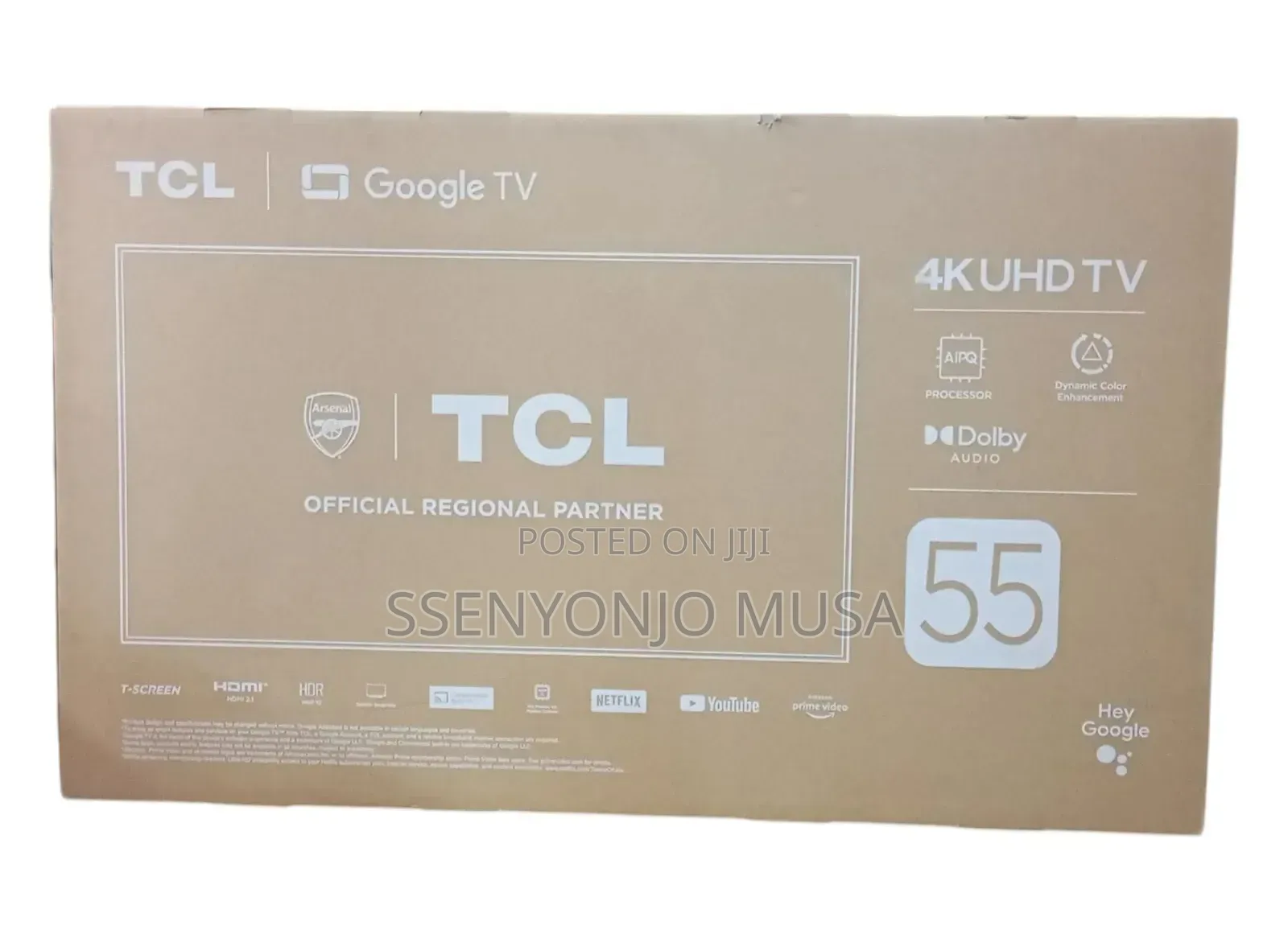 Tcl 55p635 55-inch Uhd Hdr Google Tv-smart Android Led Tv