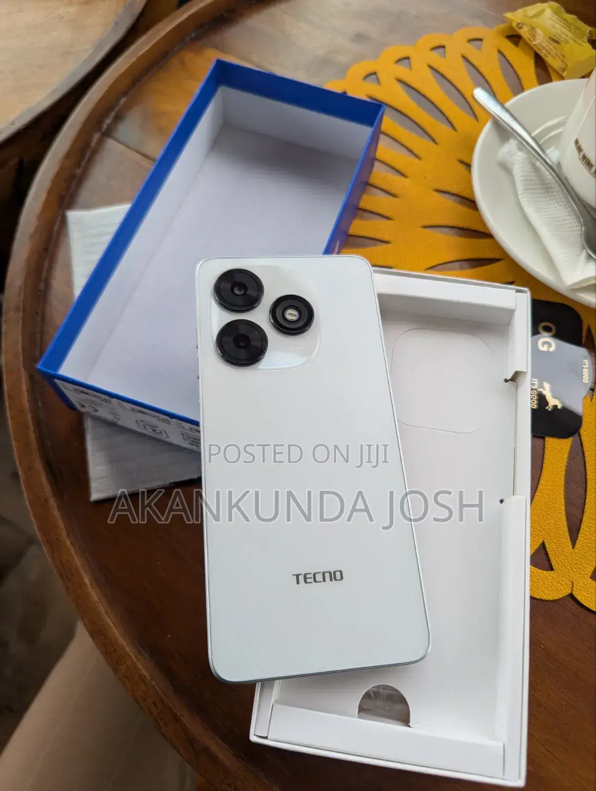 New Tecno Pop 10C 128 GB White