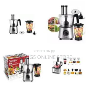 Sonifer 4 In1 Food Processor Vegetable Chopper for Slicing Shredding