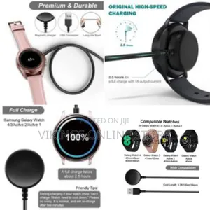 Jw106 Charger Compatible With Samsung Galaxy Watch Active 1 2, Galaxy
