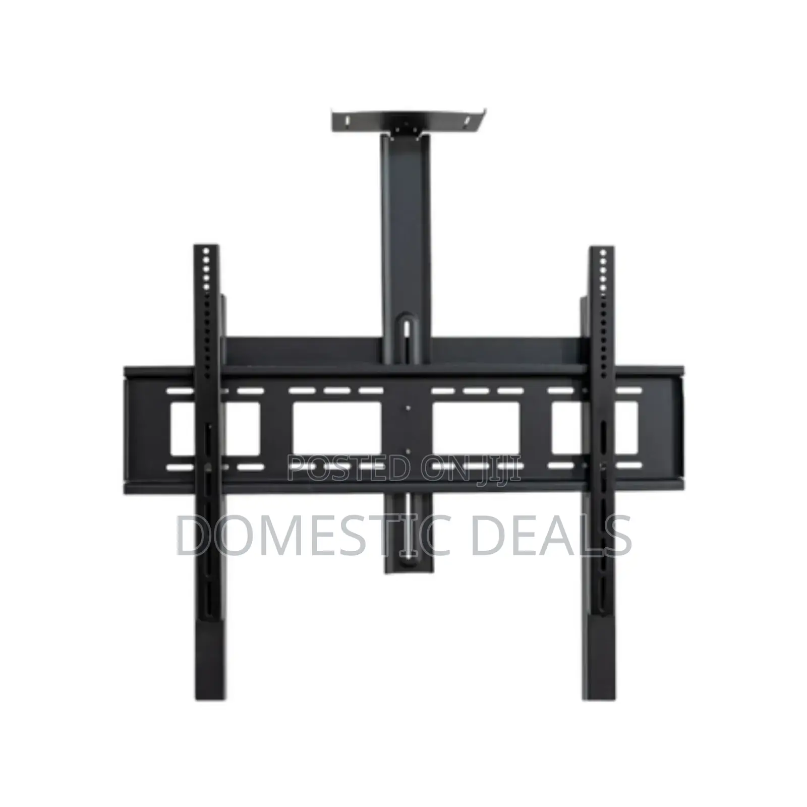 60''- 100'' Mobile Tv Stand With Wheels and Adjustable Tilt Mount