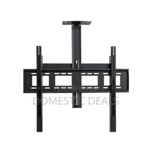 60''- 100'' Mobile Tv Stand With Wheels and Adjustable Tilt Mount