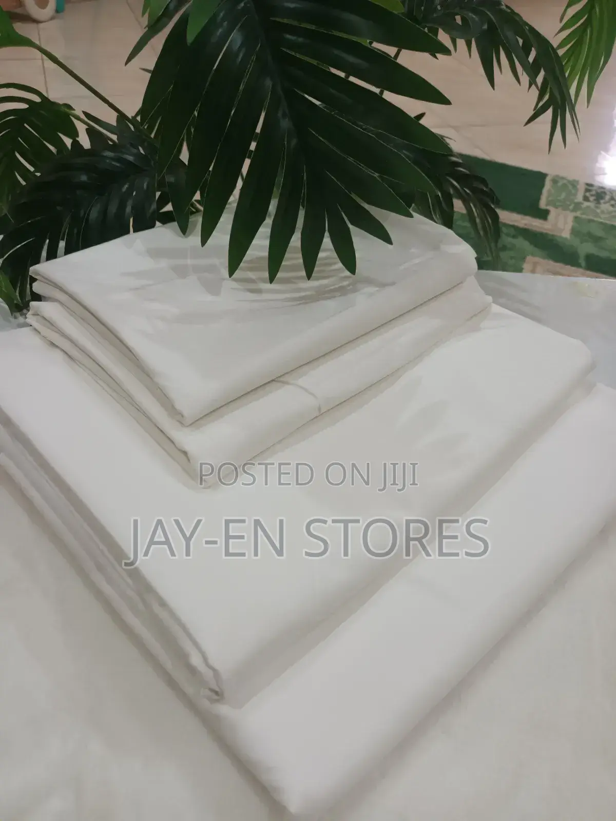 Off White Heavy Cotton Bedsheet