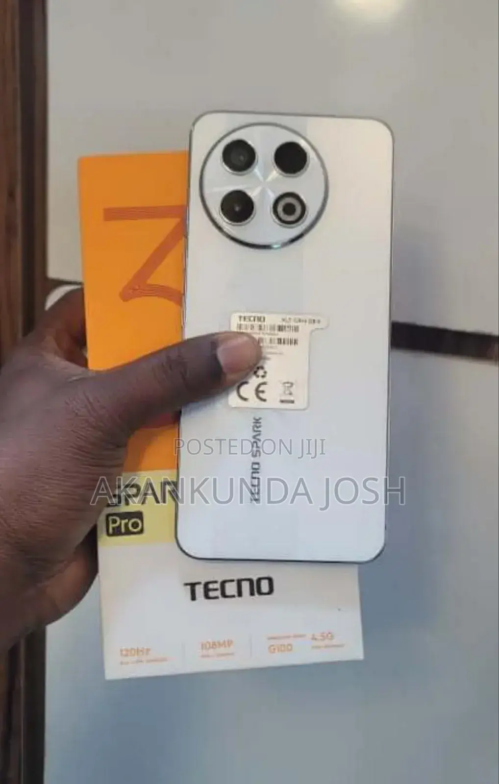 New Tecno Spark 30 Pro 256 GB White