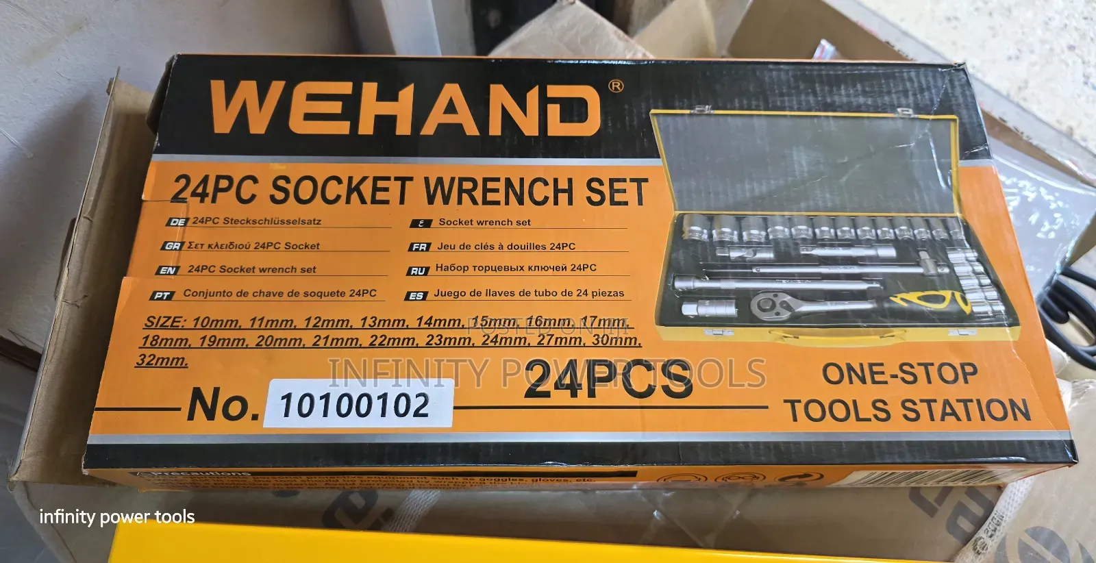 24pc Socket Wrench Set