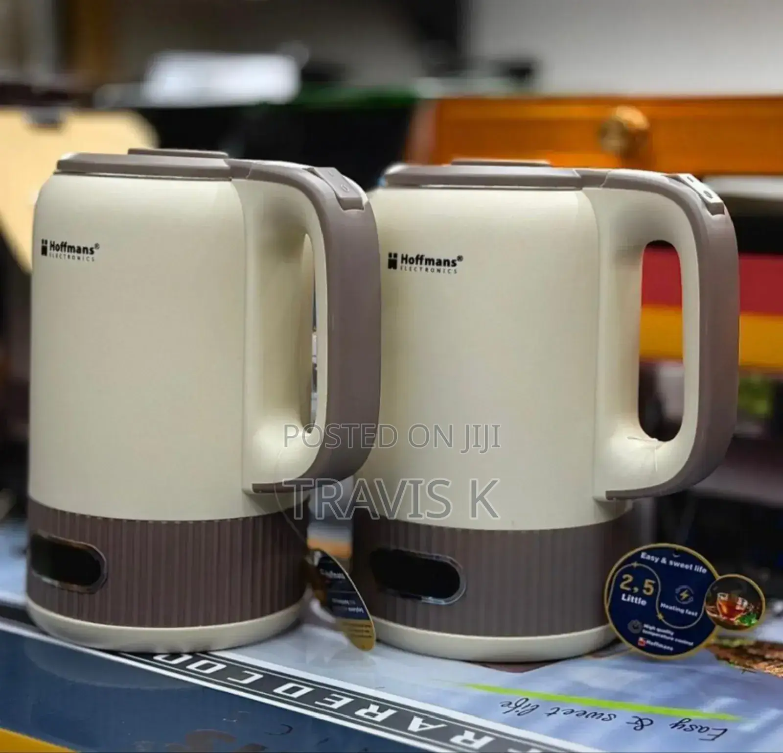 Hoffman Electric Kettle Milk Kettle