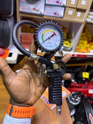 Quick Connect/Heavy Duty Air Chuck Comprssor Tire Inflator Gauge