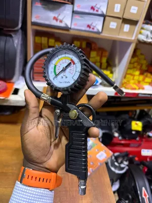 Quick Connect/Heavy Duty Air Chuck Comprssor Tire Inflator Gauge