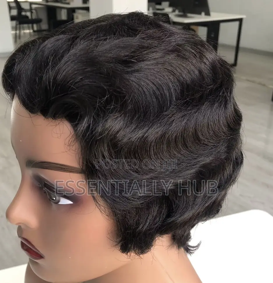 Morden Human Hair Ocean Wig
