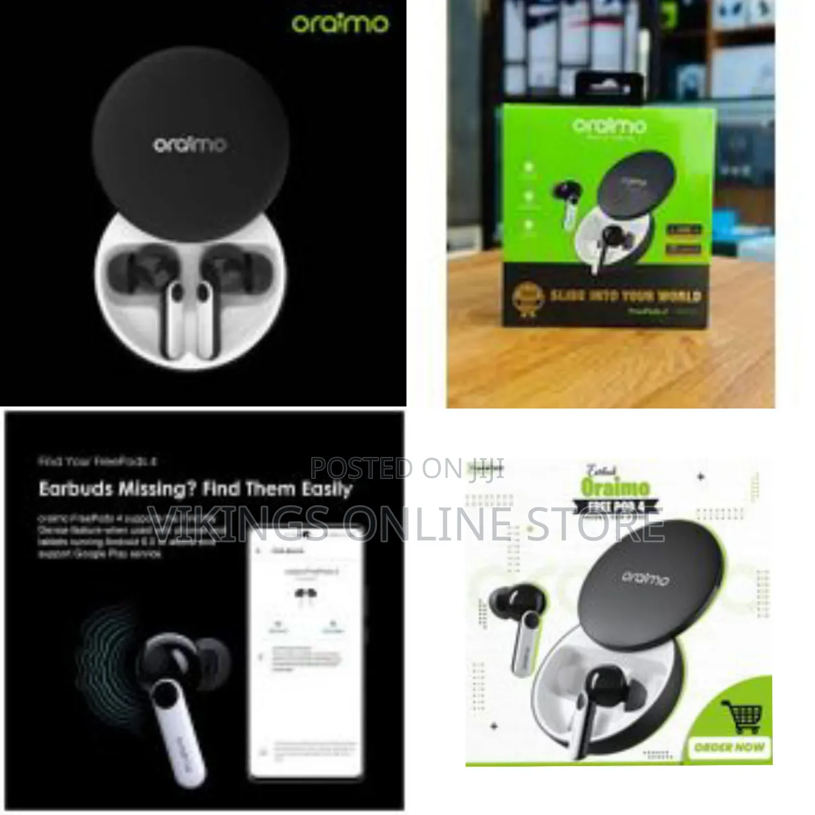 Oraimo Freepods 4 Active Noise Cancellation True Wireless Earbuds