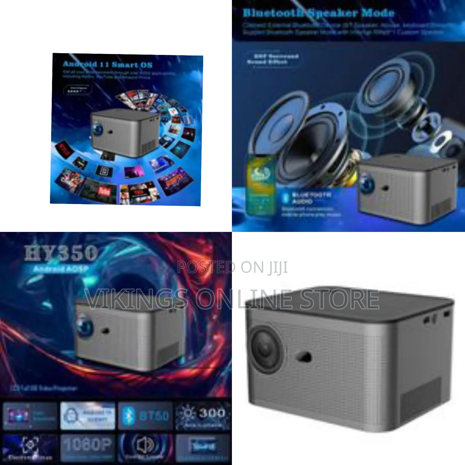 Hd Super Hy350 H713 Bt5.0 Hd 1080p Image Movie Video Voice Output