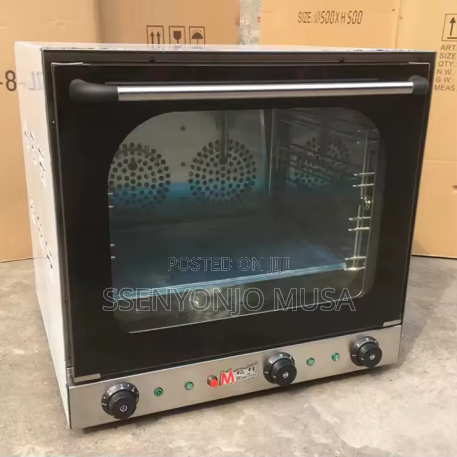 Commercial Hot Air Circulation Electric Oven 60l– 4tray Multi-Function