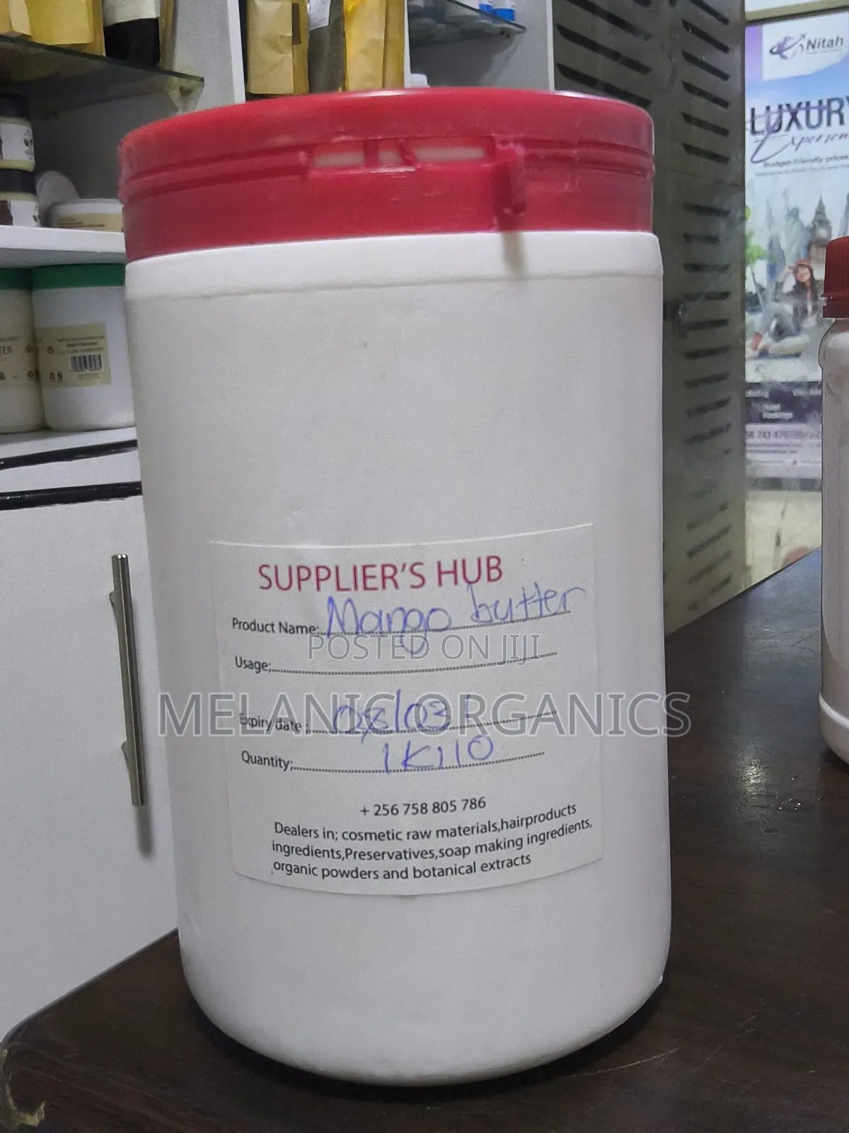 Raw Mango Butter - 100% Natural Skin and Hair Moisturizer - Use With