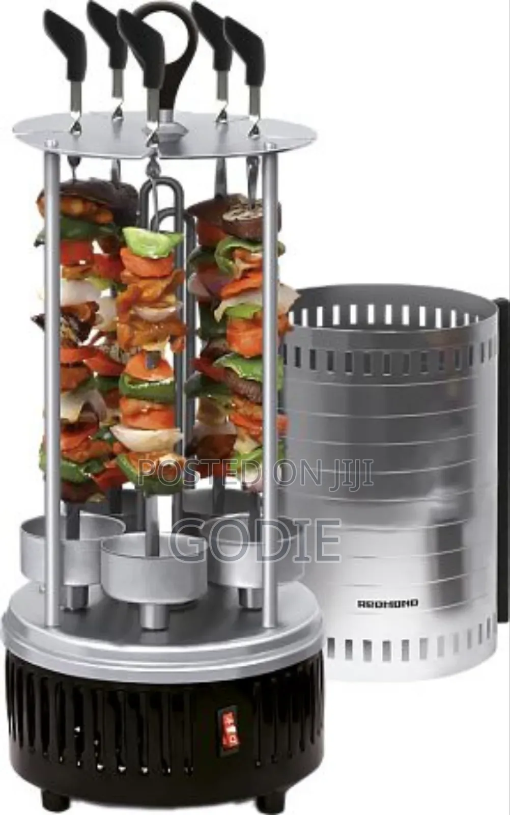 Raf Vertical Electric Barbecue Grill for Smokeless Indoor Cooking.