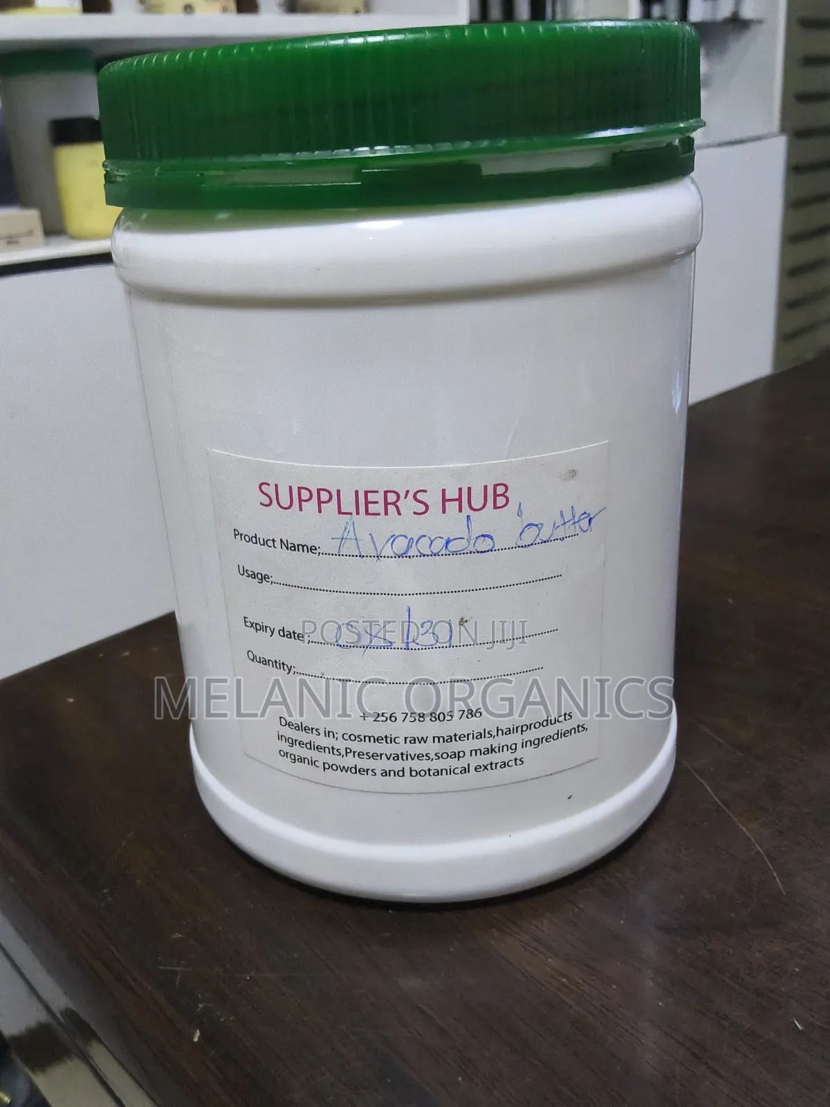 Avocado Butter Unrefined, Natural, Pure, Organic, Cold Pressed, 100%