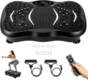 Whole-body Vibration Fitness Platform Machine For Exercise Massage.